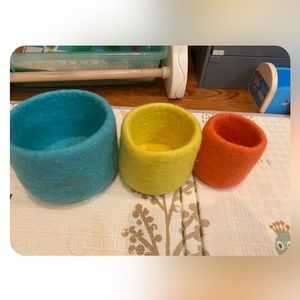 Lovevery felt baskets